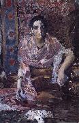 Mikhail Vrubel The female augur oil painting